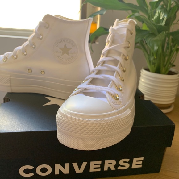 SOLD RARE High Top Platform Converse - Picture 5 of 6